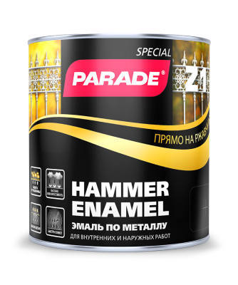 Эмаль по металлу Parade Z1 гладкая 543-445 золотая, 0,75 л
